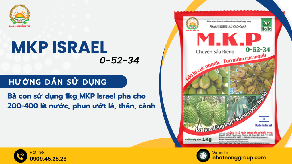 Chặn đọt sầu riêng MKP