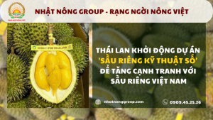 Thái Lan Khởi Động Dự Án 'Sầu Riêng Kỹ Thuật Số'