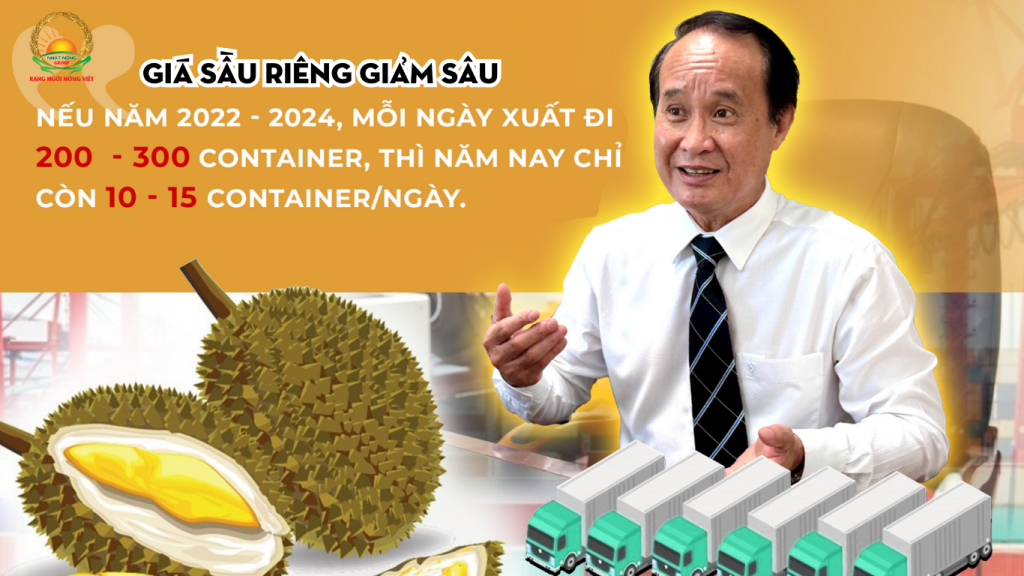 Giá sầu riêng giảm