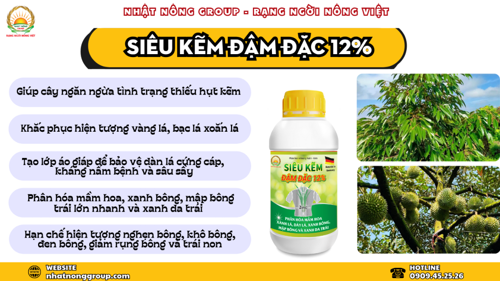 Siêu Kẽm đậm đặc 12%