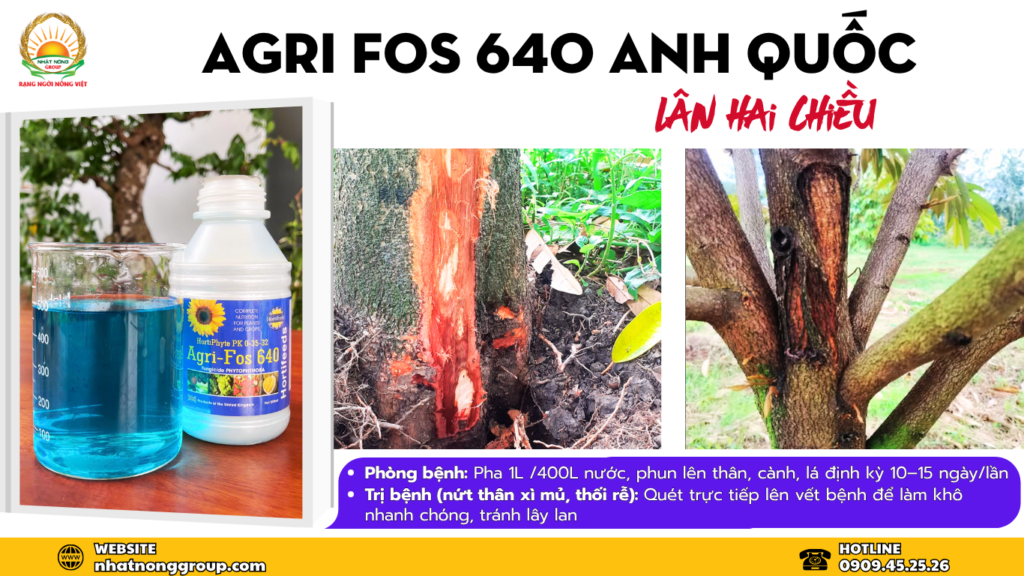 Agrifos 640 Anh Quốc - lân hai chiều