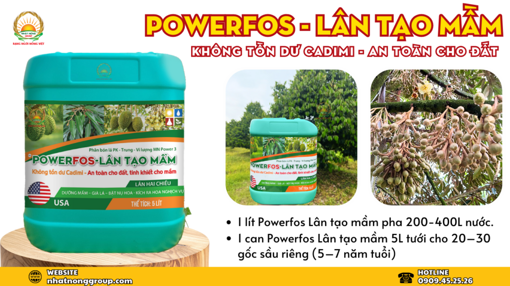 Powerfos Lân tạo mầm